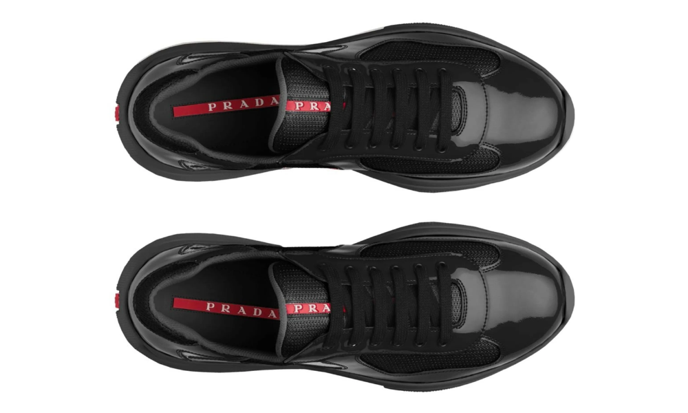 Prada America's Cup low-top sneakers "Black"