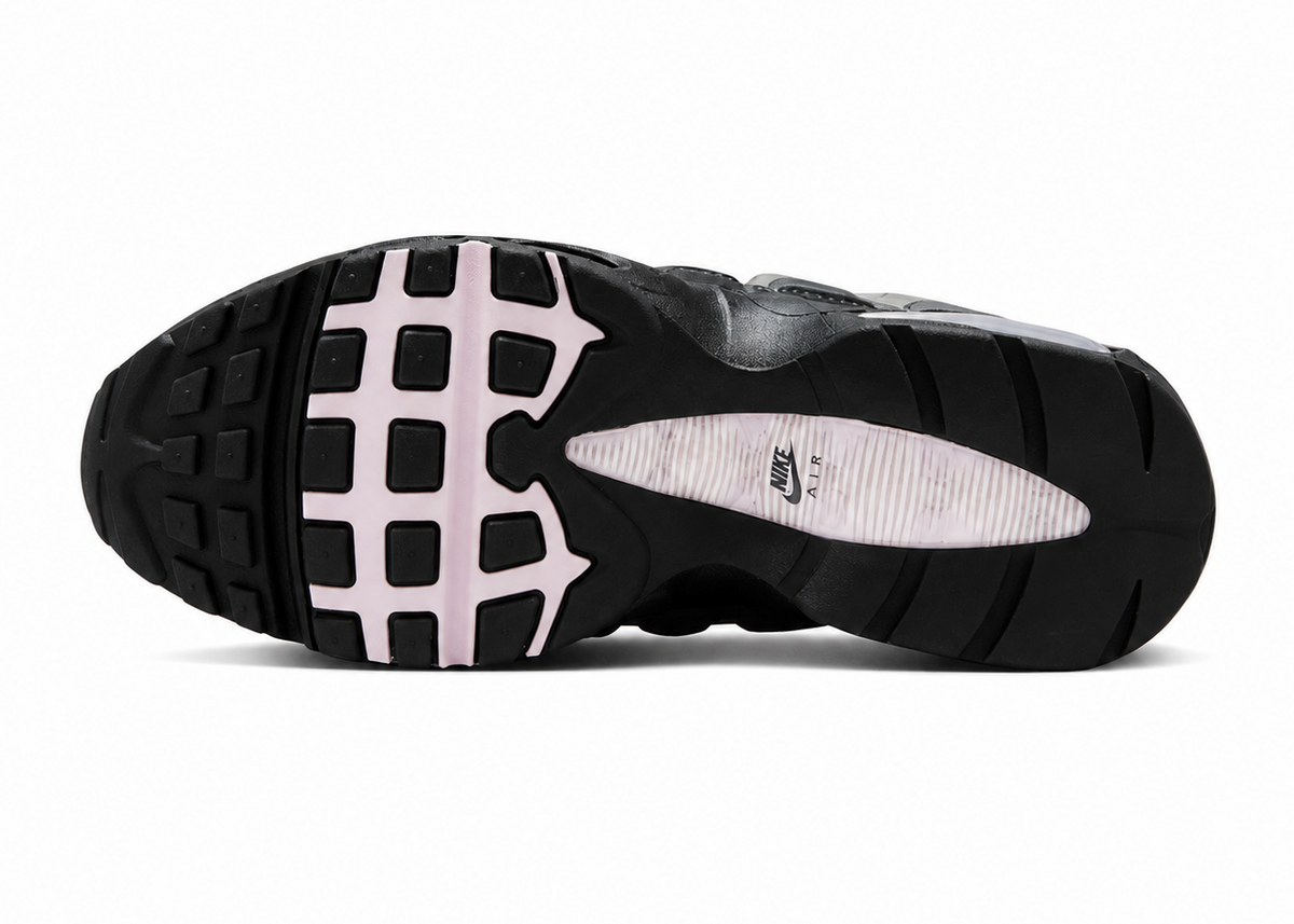 Nike Air Max 95 Big Bubble "Black / White and Silver / Pink"