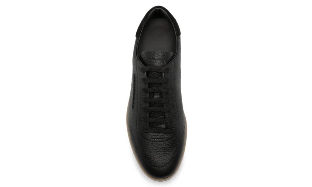 Zegna Black 232 Suede Sneakers