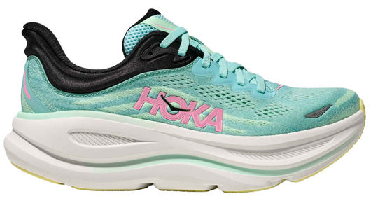 Hoka Bondi 9 "Blue spark / mint fluorite"