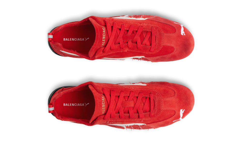 Balenciaga x Puma Speedcat Suede 'Red White'