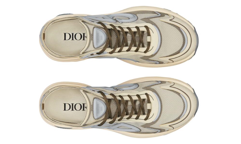 Dior B30 Countdown Tech Sneaker "Beige and Brown"