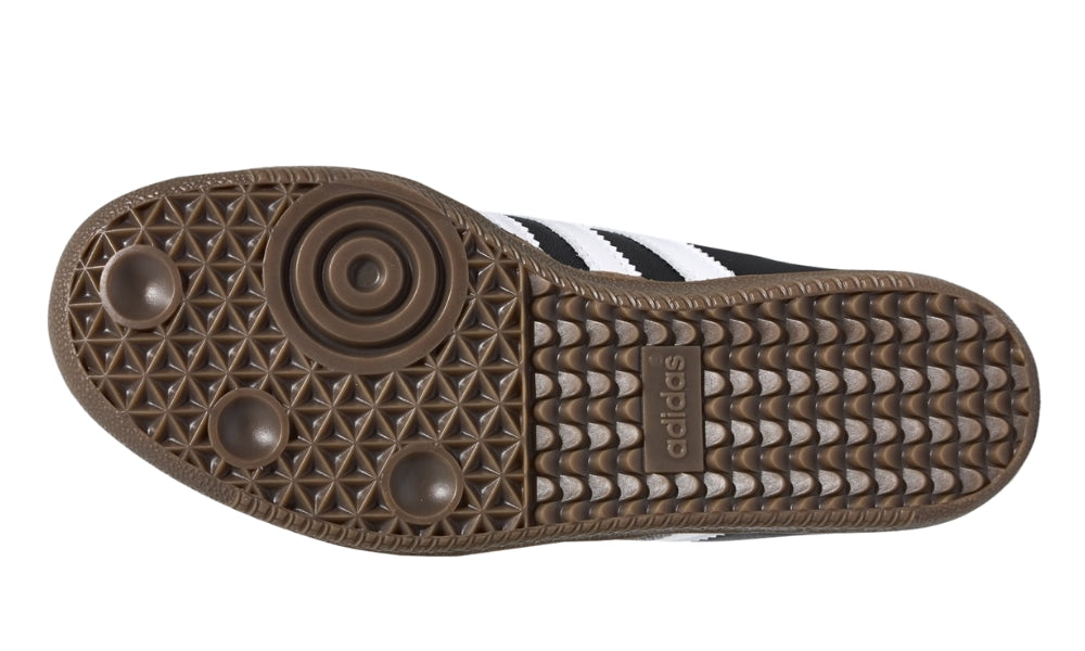 Adidas Samba OG Mule Shoes 'Cloud White / Core Black / Gold Metallic'