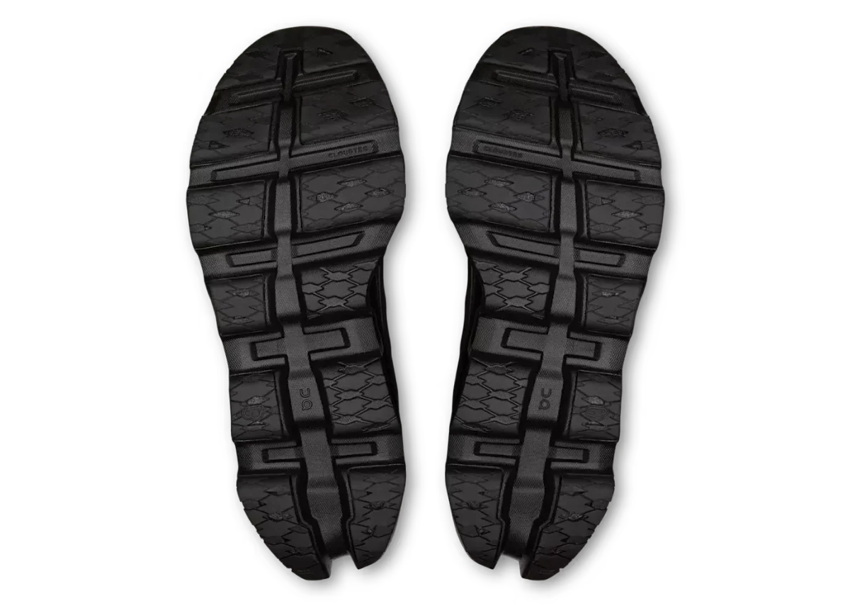 On Cloudmonster 3 "Black"