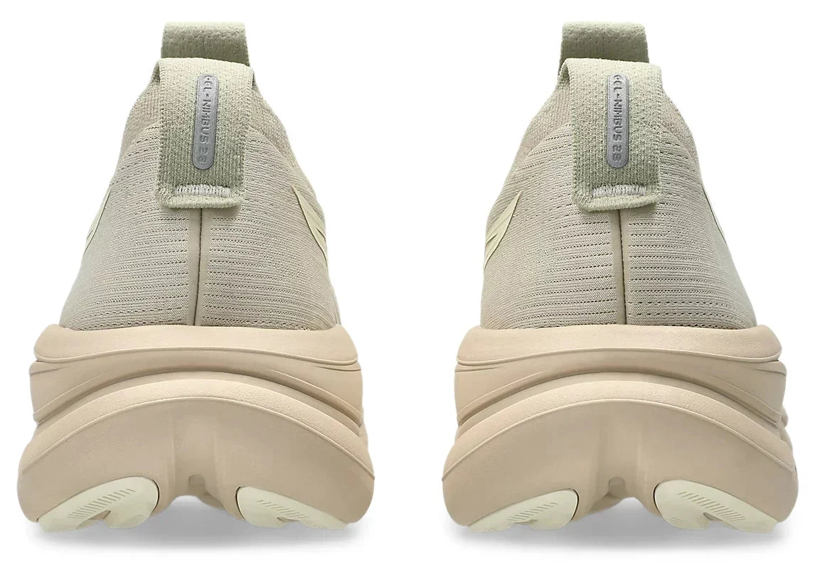 Asics Gel Nimbus 28 " Feather Grey / Cream"