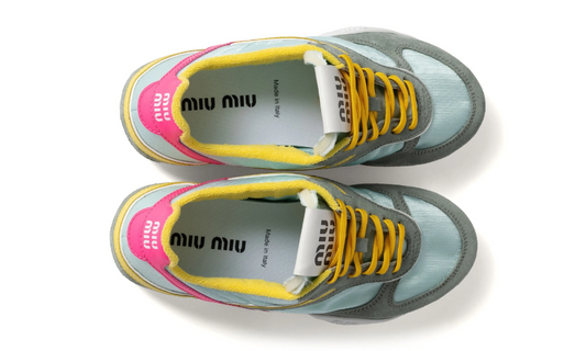 Miu Miu Gymnasium sneakers "Aqua Blue"