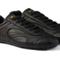 Prada Montecarlo Re-edition 2005 Antiqued Nappa Leather Sneakers "Black"