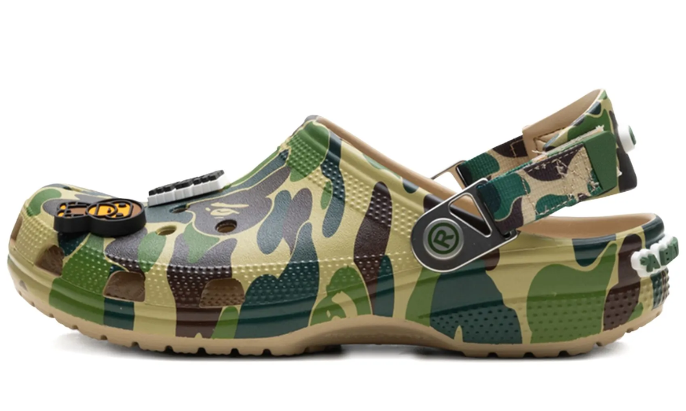 Bape x Crocs Classic Clog 'ABC Camo - Green'