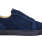 Christian Louboutin Fun Louis Junior suede "Navy Blue"
