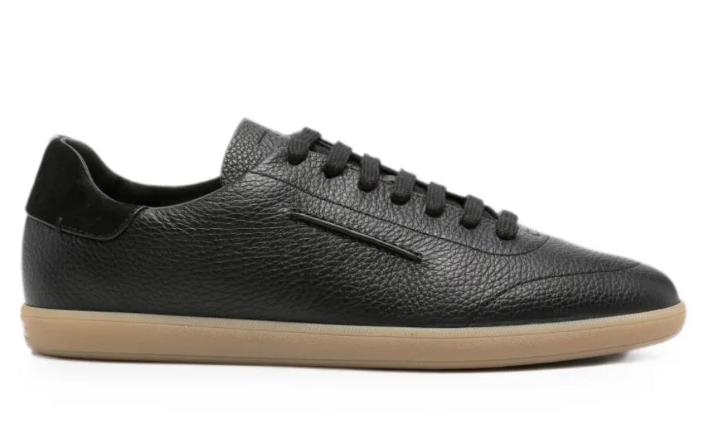 Zegna Black 232 Suede Sneakers