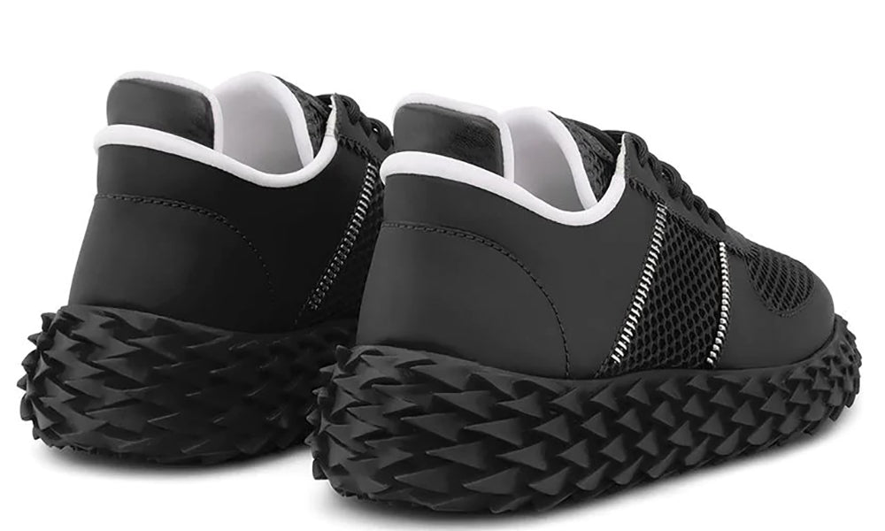 Giuseppe Zanotti low top ridged mesh sneakers