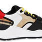 Burberry panelled low-top