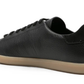 Zegna Black 232 Suede Sneakers
