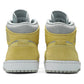 Air Jordan 1 Mid SE "Tan Grey Lemon Wash Yellow"