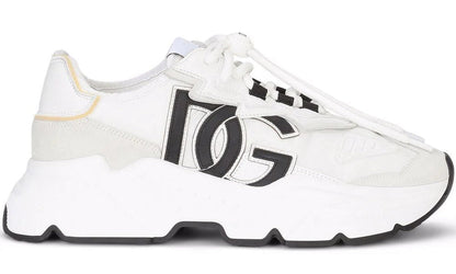 Dolce & Gabbana logo-patch lace-up sneakers