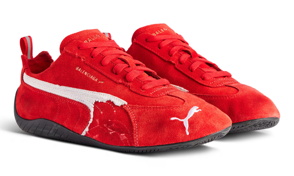 Balenciaga x Puma Speedcat Suede 'Red White'