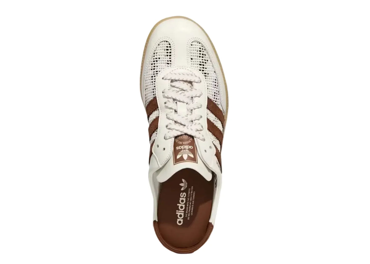 Adidas Samba OG Mule "Off White Brown"