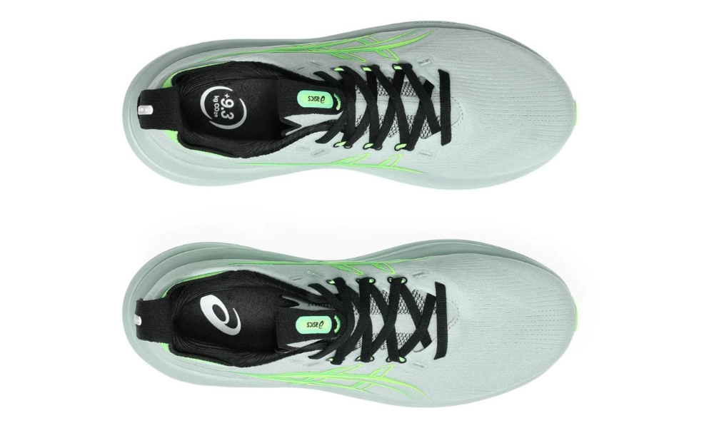 Asics Gel Nimbus 28 Extra Wide 'Cold Moss / Illuminate Green'