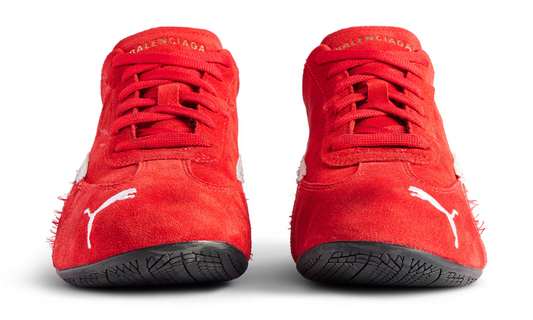 Balenciaga x Puma Speedcat Suede 'Red White'
