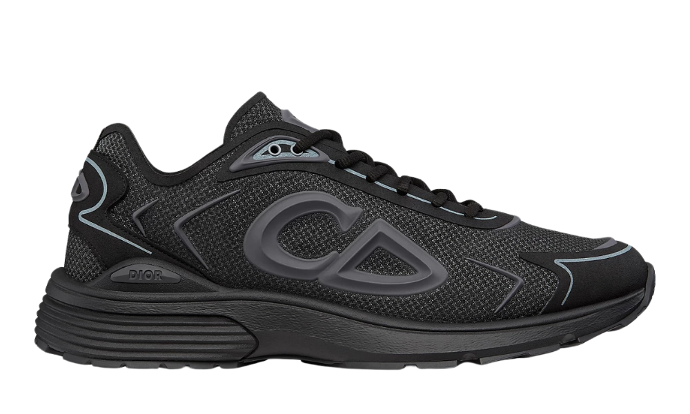 Dior B30 Countdown Tech Sneaker "Black Semi"