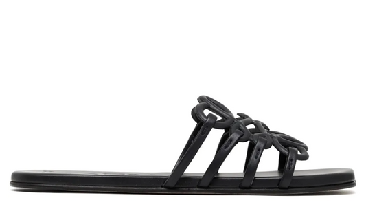 Loewe Petal Anagram slides "Black"