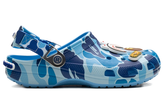 BAPE x Crocs Classic Clog 'ABC Camo - Blue'