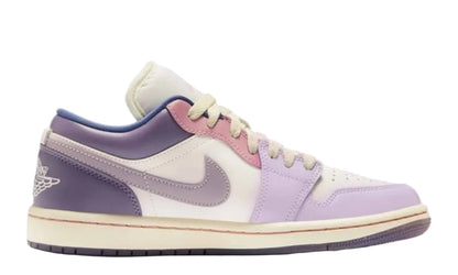 Nike Air Jordan 1 Low Light Soft Pink /Coconut Milk/Violet Frost/Plum Fog