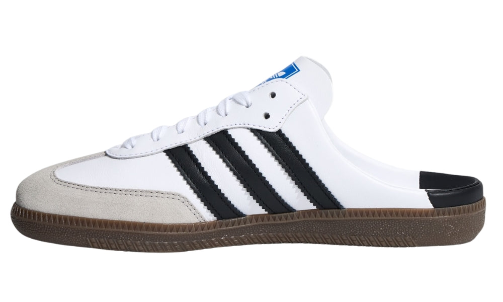 Adidas Samba OG Mule Shoes 'Cloud White / Core Black / Gold Metallic'