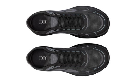 حذاء Dior B30 "كاوند داون تك" الرياضي، لون "بلاك سيمي"