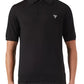 Prada Superfine wool polo shirt Black