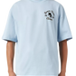 Amiri Dream Team Oversized T-shirt in Cotton Blue