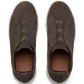 Zegna Brown Suede Triple Stitch Sneakers