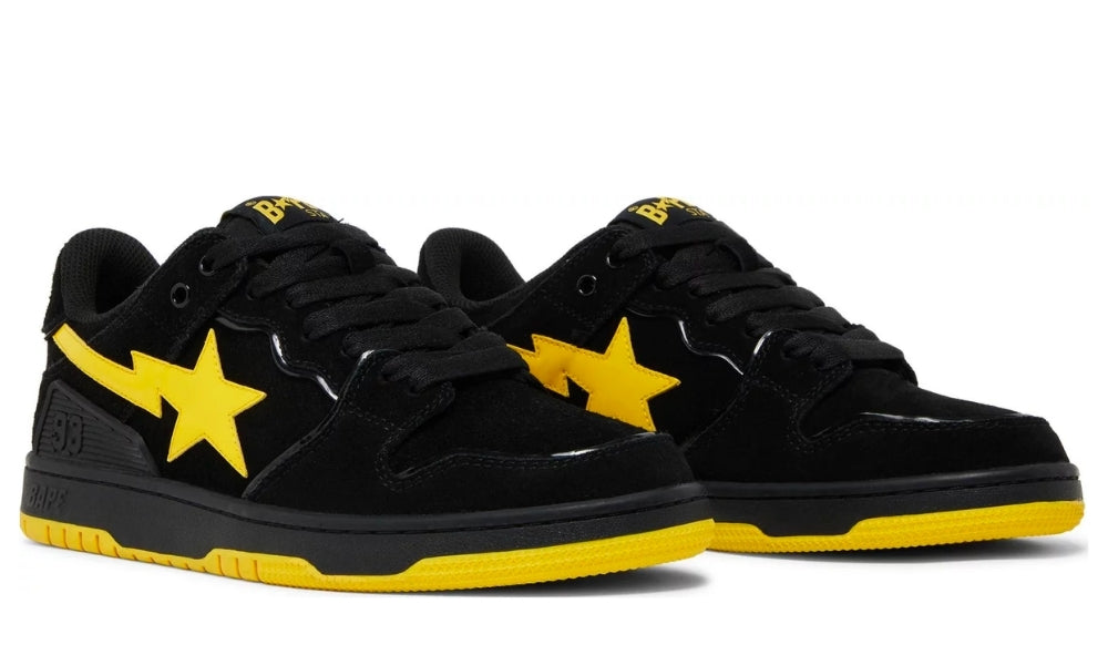 Sk8 Sta 'Black Electric Yellow'