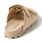 Miu Miu touch-strap raffia sandals "Sand Beige"