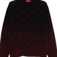 GG degradé wool jacquard sweater