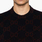 GG degradé wool jacquard sweater