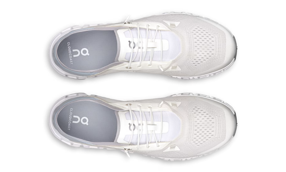 On Cloud 6 Coast 'White | Glacier'