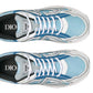 Dior B30 Light Blue Mesh and Blue, Gray and White Technical Fabric