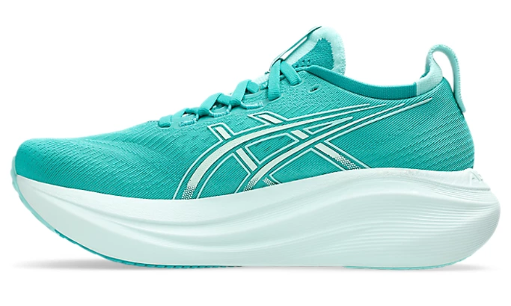Asics Gel Nimbus 27 " Wave Teal/Illuminate Mint"