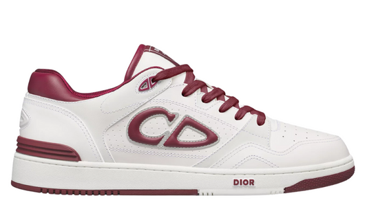 حذاء Dior B57 Dribble منخفض الرقبة "أبيض وأحمر"