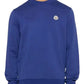 Moncler Logo Cotton Sweatshirt 'Navy Blue'