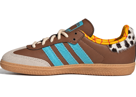 Adidas Disney Pixar Toy Story Samba OG "Preloved Brown / Preloved Blue / Alumina"