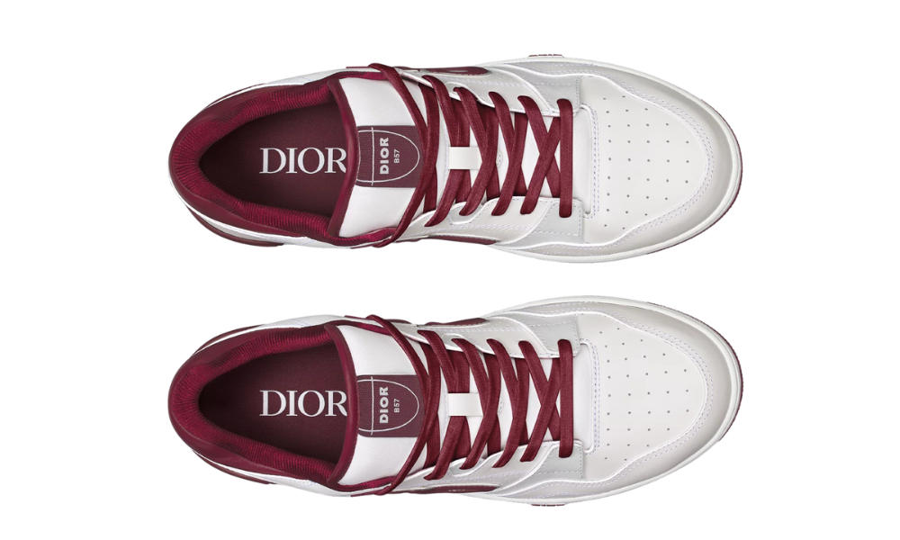 Dior B57 Dribble Low-Top Sneaker "White Red "