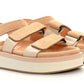 CHANEL Suede Calfskin Velcro "Beige"