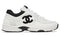 Chanel Mesh, suede & grained calfskin "White/Black"