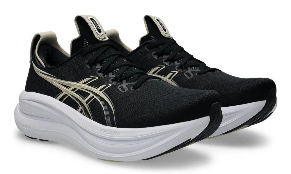 Asics Gel Nimbus 28  'Black / Feather Grey'