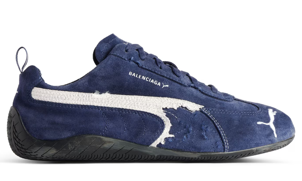Balenciaga x Puma Speedcat Suede 'Navy White'