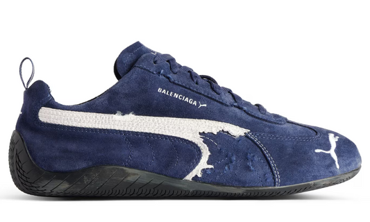 Balenciaga x Puma Speedcat Suede 'Navy White'