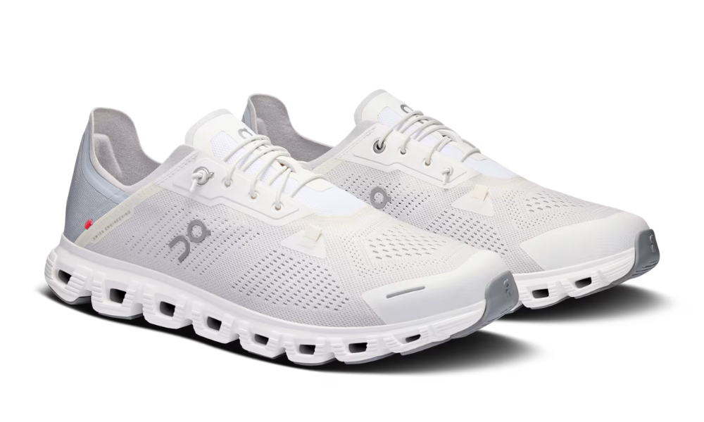 On Cloud 6 Coast 'White | Glacier'