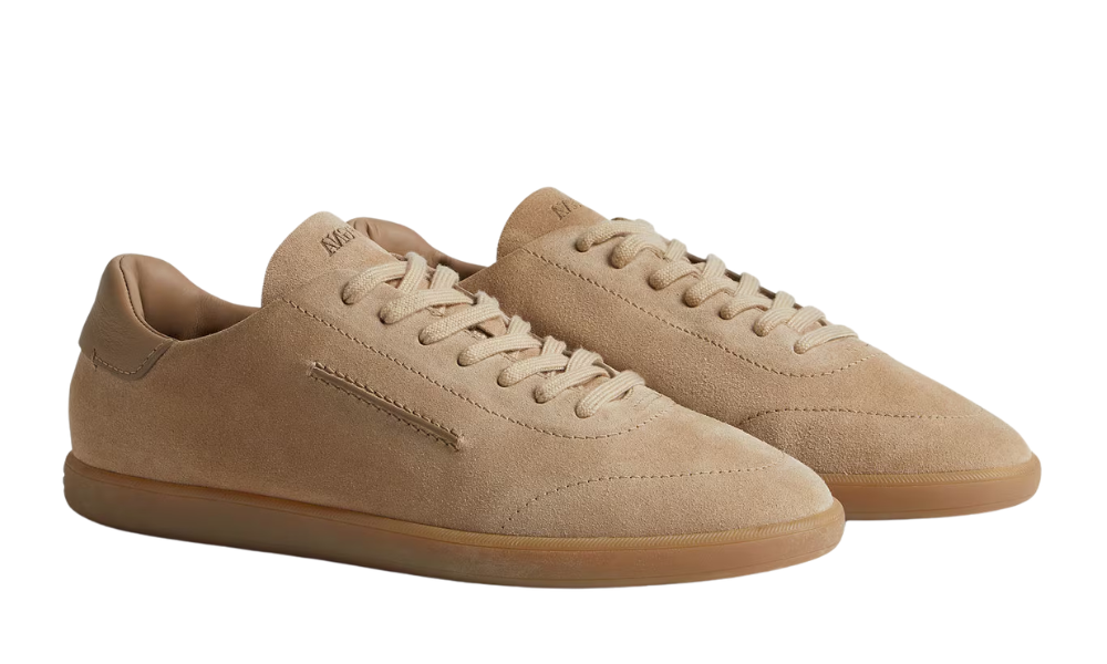 Zegna Beige 232 Suede Sneakers